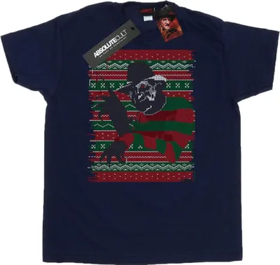 Produktbild von A Nightmare On Elm Street - T-Shirt für Herren BI43888 (M) (Marineblau)