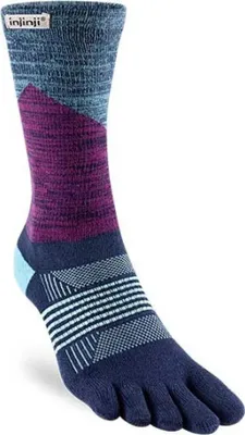 Produktbild von Injinji Trail Midweight Crew Socken Blau EU 40 1/2-44 1/2 Frau Blau EU 40 1/2-44 1/2