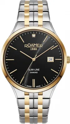 Immagine prodotto di Orologio da uomo ROAMER 864833 47 85 50, modello classico in oro con diamanti