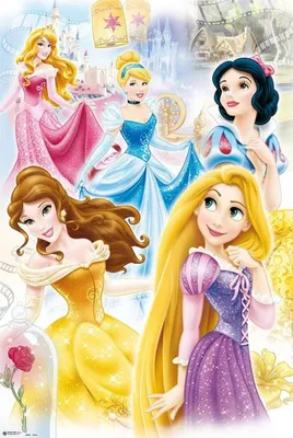 Produktbild von Poster Disney Princess Group 61x91.5cm