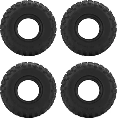 Produktbild von 4 Stück RC-Gummireifen, 2,2 Zoll, stoßdämpfende Universal-Raupenräder für Traxxas-Autos