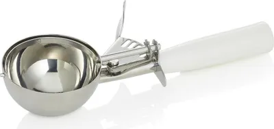 Produktbild von Portionierer, 23 cm, Ø 7,6 cm, weißer Griff, Polypropylen