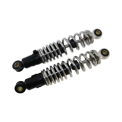 Image de Amortisseur de suspension 260mm chrome/noir pour Zündapp Hercules Kreidler Simson Puch