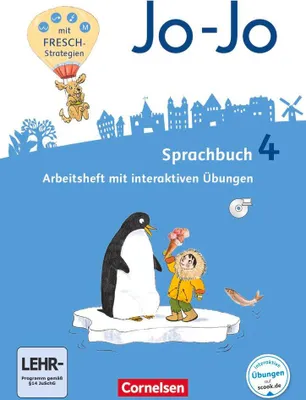 Produktbild von Jo-Jo Sprachbuch 4. Schuljahr - Allgemeine Ausgabe - Arbeitsheft