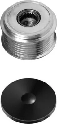 Produktbild von HELLA Generatorfreilauf Riemenscheibe Lichtmaschine für JEEP WRANGLER III (JK) Ø63mm