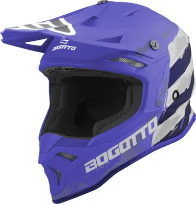 Immagine prodotto di Casco da cross Bogotto V337 Wild-Ride, blu/nero/bianco, XL