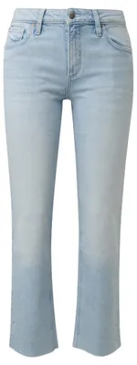 Produktbild von s.Oliver Damen Jeans – Straight Leg, Mid Rise, Cropped