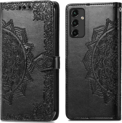 Image de imoshion Bibliothèque Mandala pour le Samsung Galaxy A14 (5G/4G) - Noir