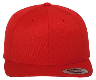 Image de Casquette Snapback « Classic » Yupoong FK1839 (taille unique) (rouge)