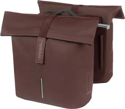 Image de BASIL Sacoche double "City Double Pannier roasted brown