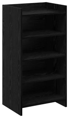 Produktbild von vidaXL Schuhschrank Schwarze Eiche 48 x 36 x 92 cm Holzwerkstoff