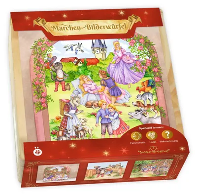 Produktbild von Holz-Bilderwürfel Märchen