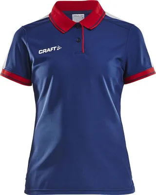 Produktbild von Craft Pro Control Poloshirt Damen - Marine / Rot