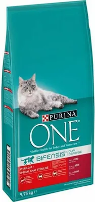 Produktbild von PURINA ONE Sterilcat Rindfleisch 9,75 kg