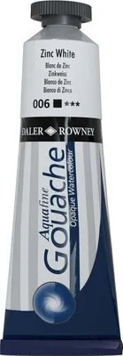 Obrázok produktu pre Daler Rowney Aquafine Gvašová farba Zinc White 38 ml 1 ks