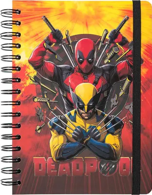 Zdjęcie produktu dla Erik Editores Marvel Deadpool A5 Notatnik w okładce Rot Rot Jeden rozmiar