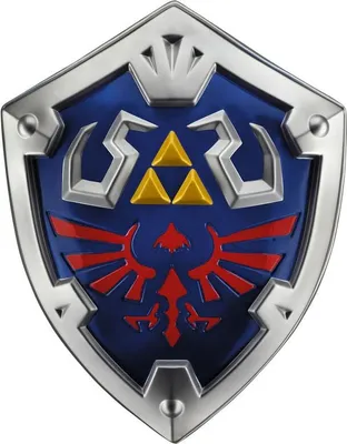 Produktbild von Hylian Shield für das Zelda-Spiel, langlebiges Design, ikonischer Stil