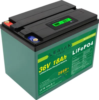 Produktbild von Lifepo4 36V 18Ah 30A