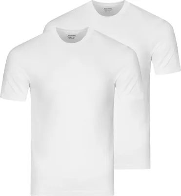 Produktbild von RAGMAN 2er Pack Basic Unterhemd / Shirt Kurzarm Bequem und atmungsaktiv, Vielseitiges Basic, Optimale Passform