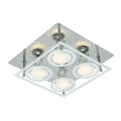 Produktbild von Globo Deckenleuchte chrom, 48961-4