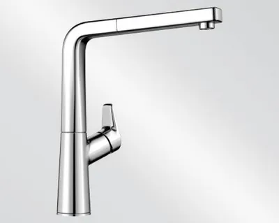 Produktbild von BLANCO AVONA-S Armatur / Chrom / Zugauslauf / Hochdruck