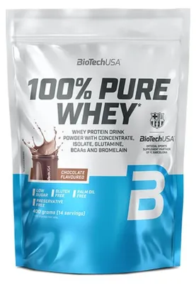 Produktbild von Biotech USA 100% Pure Whey 400g Schokolade