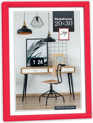 Image de Cadre en plastique ZEP New Easy 20x30 cm rouge
