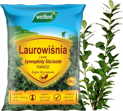 Produktbild von Dünger für Lorbeerkirschen - 5 kg - schnelles Wachstum - frostbeständig - nährstoffreich