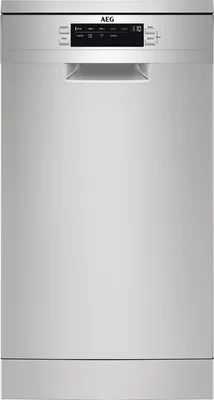 Produktbild von AEG - FFB73517ZM - Standgeschirrspüler - Edelstahl - 45 cm