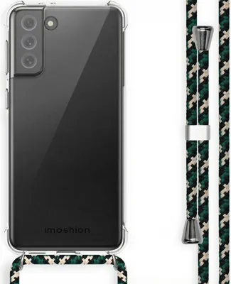 Immagine prodotto di imoshion Cover posteriore con cinturino Samsung Galaxy S21 FE - Verde multicolore