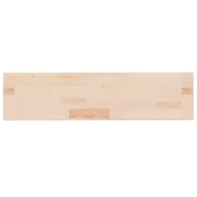 Image de vidaXL Étagère 80x20x2,5 cm Chêne massif non traité