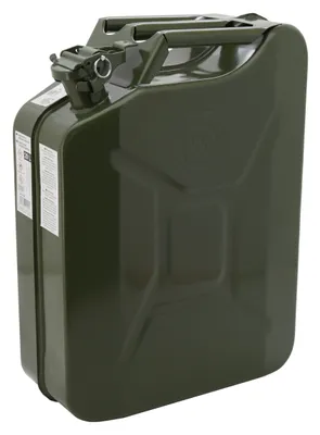 Produktbild von COMPASS Metall Kraftstoffkanister 20 Liter für Benzin und Diesel, Modell 91508