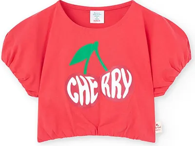 Produktbild von Boboli 418014 Kurzarm-t-shirt Rot 5 Years Mädchen Rot 5 Years