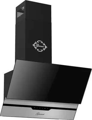 Produktbild von GURARI Kopffreihaube CH6065 F, Dunstabzugshaube 60 cm, 1000 m³/h, Edelstahl, Schwarzglas