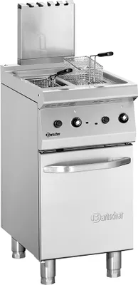 Produktbild von Bartscher Fritteuse Gas, 700, B400, 2x7L