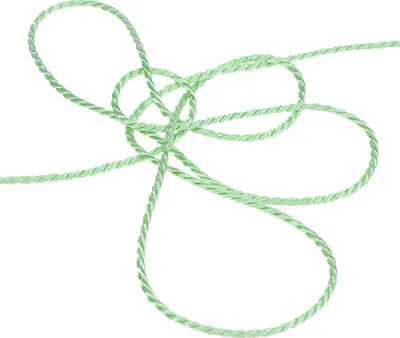 Produktbild von Kordel Hellgrün 2mm x 50m DIY Bastelband Dekoration