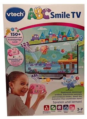 Produktbild von vtech Vtech 80-613254 ABC Smile TV pink