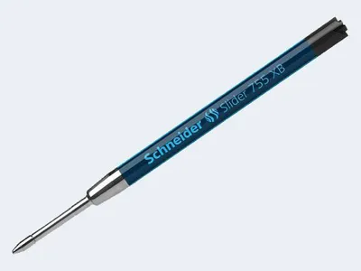 Produktbild von Kugelschreiber-Mine schwarz 755 XB SLIDER