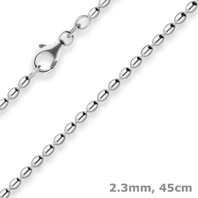 2-3mm-Oliven-Kette-aus-925-Silber-45cm