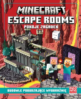 Produktbild von Minecraft: Escape Rooms – Rätselbuch für Fans POLSKA WERSJA JĘZYKOWA