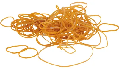 Produktbild von HECKMANN Gummiband 500323 190x2mm transp. 1kg