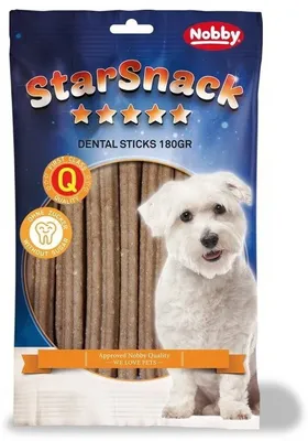 Image de Sachet Nobby STARSNACK "Bâtonnets dentaires", 180 g