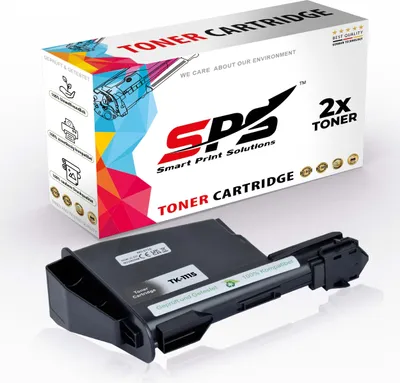 Produktbild von 2x Kompatibel Kyocera 1T02M50NL0 TK-1115 Toner Schwarz für Kyocera FS1220 MFP