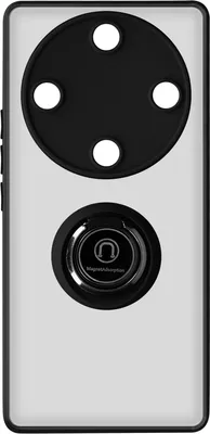 Produktbild von Avizar, Hülle für Honor Magic 5 Lite 5G Stoßfest mit Magnetring, Schwarz transparent