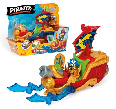 Produktbild von Magic Box Piratix Pirate Octo Fury Figur Mehrfarbig  Kinder Mehrfarbig One Size