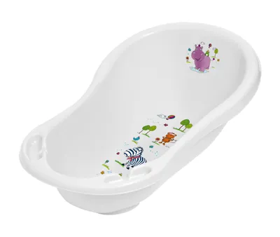 Produktbild von Keeeper Babywanne Hippo 84 cm - Weiß