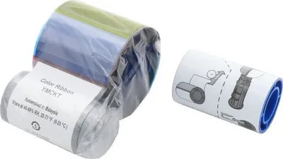 Obrázek produktu pro YMCKT-Farbband, 500 Drucke für SD260 / SD360, SP35, SP35Plus, SP55, SP55Plus, SP75, SP75Plus