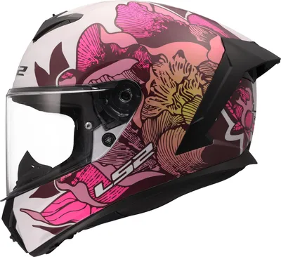 Immagine prodotto di Casco LS2 FF820 Rapid III Poppies, bianco/rosa, M (57/58)