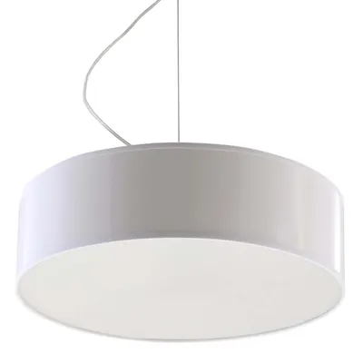 Image de Lampe suspendue ARENA 35 blanc 2xE27 15W PVC 111x35x35cm Sollux Lighting