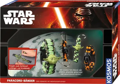 Produktbild von KOSMOS Star Wars 663056 - Paracord-Bänder cool geknotet